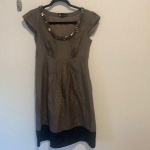 Simple with a little sparkle dress.